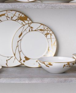 Noritake Raptures Gold Set Of 4 Salad Plates, Service For 4 5 Noritake Raptures Gold Set Of 4 Salad Plates, Service For 4 -VilleroyBoch shop 23524788 fpx