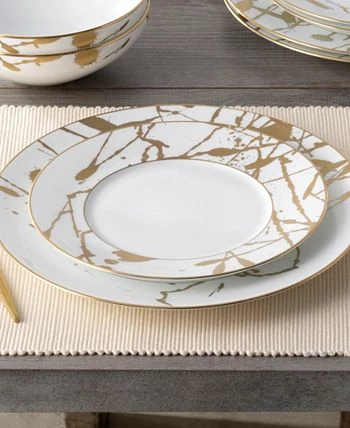 Noritake Raptures Gold Set Of 4 Salad Plates, Service For 4 - Image 5