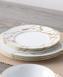 Noritake Raptures Gold Set Of 4 Salad Plates, Service For 4 8 Noritake Raptures Gold Set Of 4 Salad Plates, Service For 4 -VilleroyBoch shop 23524791 fpx