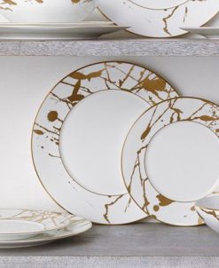 Noritake Raptures Gold Set Of 4 Dinner Plates, Service For 4 -VilleroyBoch shop 23524803 fpx