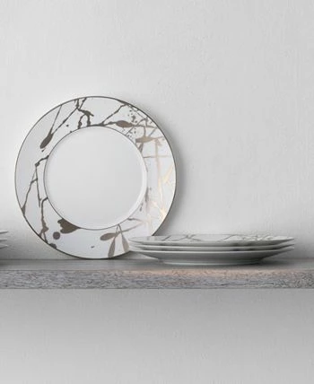 Noritake Raptures Platinum Set Of 4 Salad Plates, Service For 4 - Image 2