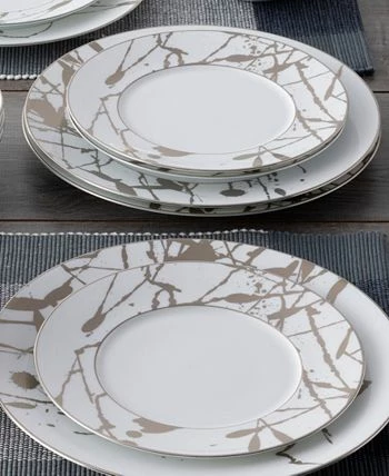 Noritake Raptures Platinum Set Of 4 Salad Plates, Service For 4 - Image 6