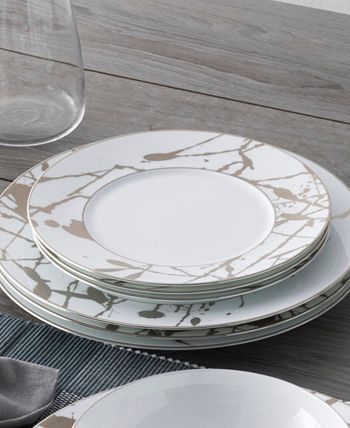 Raptures Platinum Set Of 4 Salad Plates, Service For 4 Noritake Raptures Platinum Set Of 4 Salad Plates, Service For 4 -VilleroyBoch shop
