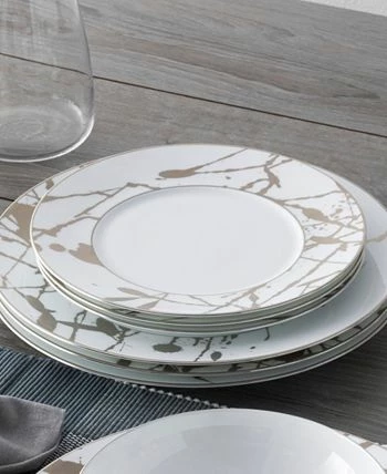 Noritake Raptures Platinum Set Of 4 Salad Plates, Service For 4 - Image 7