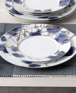Noritake Jubilant Days Platinum Set Of 4 Salad Plate, Service For 4 -VilleroyBoch shop 23524932 fpx
