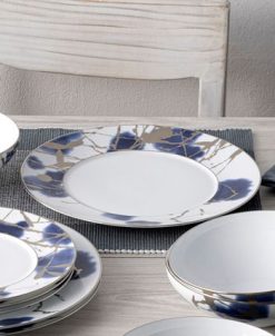 Noritake Jubilant Days Platinum Set Of 4 Dinner Plates, Service For 4 -VilleroyBoch shop 23524946 fpx
