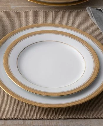 Noritake Crestwood Gold Set Of 4 Salad Plates, Service For 4 - Image 3