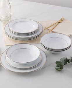 Noritake Regina Platinum Set Of 4 Salad Plates, Service For 4 -VilleroyBoch shop 23547943 fpx