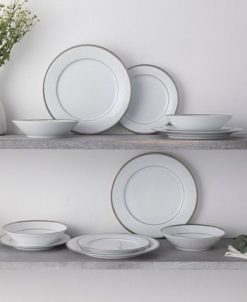 Noritake Regina Platinum Set Of 4 Salad Plates, Service For 4 -VilleroyBoch shop 23547944 fpx