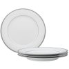 Noritake Regina Platinum Set Of 4 Dinner Plates, Service For 4 -VilleroyBoch shop 23547951 fpx