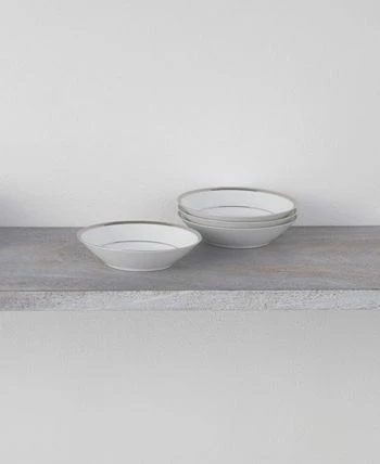 Noritake Regina Platinum Set Of 4 Fruit Bowls, Service For 4 - Image 2