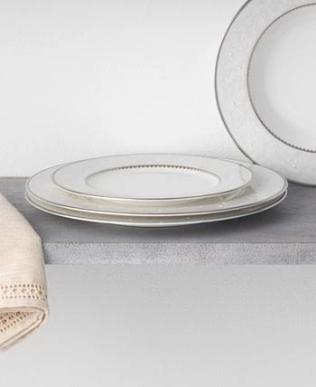 Noritake Brocato Set Of 4 Dinner Plates, Service For 4 - Image 3