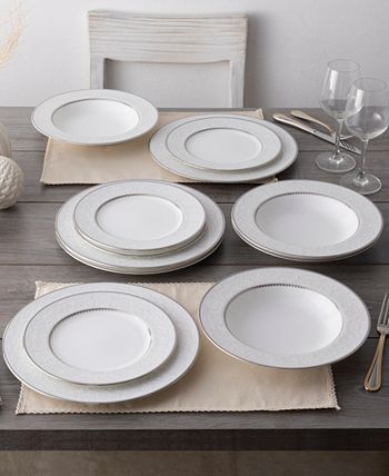 Brocato Set Of 4 Dinner Plates, Service For 4 Noritake Brocato Set Of 4 Dinner Plates, Service For 4 -VilleroyBoch shop