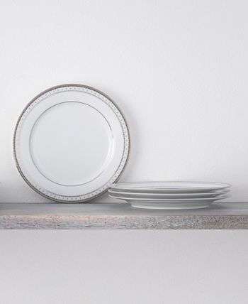 Rochester Platinum Set Of 4 Salad Plates, Service For 4 Noritake Rochester Platinum Set Of 4 Salad Plates, Service For 4 -VilleroyBoch shop