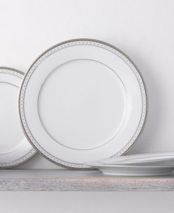 Noritake Rochester Platinum Set Of 4 Dinner Plates, Service For 4 -VilleroyBoch shop 23548049 fpx