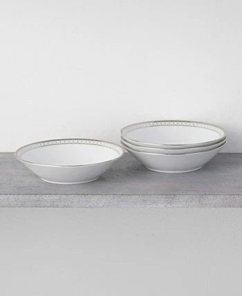 Noritake Rochester Platinum Set Of 4 Soup Bowls, Service For 4 - Image 2