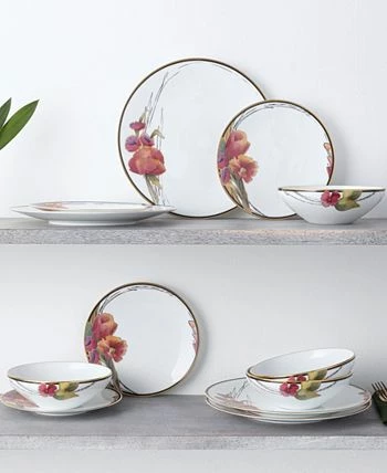 Noritake Alluring Fields Set Of 4 Dinner Plates, Service For 4 - Image 2