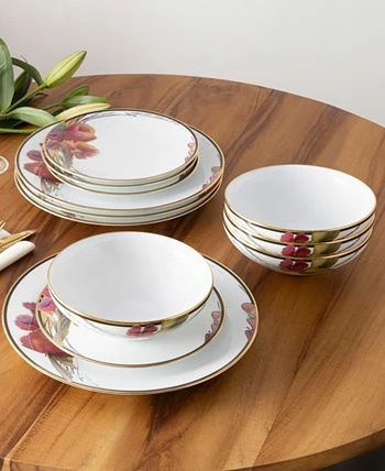 Noritake Alluring Fields Set Of 4 Dinner Plates, Service For 4 - Image 8