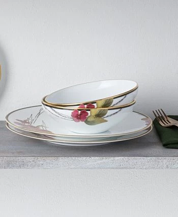 Noritake Alluring Fields Set Of 4 Soup And Cereal Bowls, Service For 4 - Image 8
