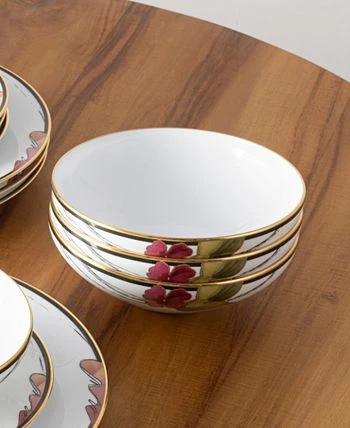 Noritake Alluring Fields Set Of 4 Soup And Cereal Bowls, Service For 4 - Image 7