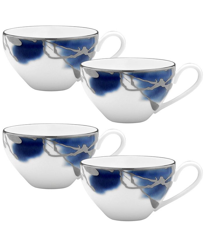 Jubilant Days Platinum Set Of 4 Cups, Service For 4 Noritake Jubilant Days Platinum Set Of 4 Cups, Service For 4 -VilleroyBoch shop