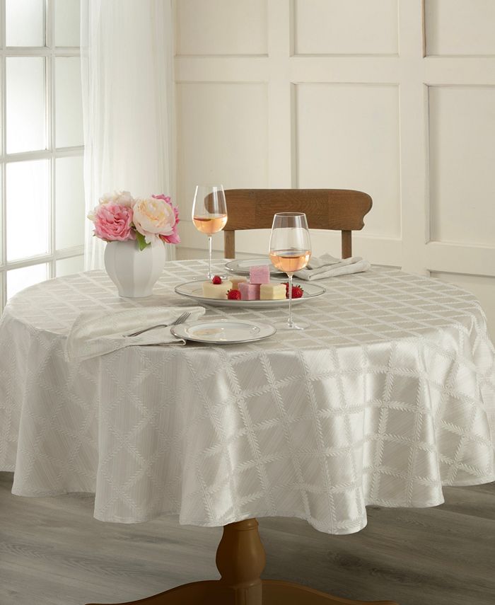 aurel Leaf Round Tablecloth 90 X 90 Lenox Aurel Leaf Round Tablecloth 90 X 90 -VilleroyBoch shop