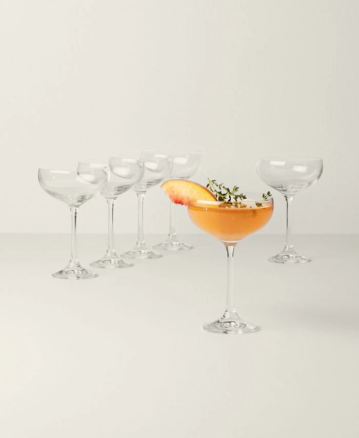 Lenox Tuscany Classics Coupe Cocktail Glass Set, Buy 4 Get 6 - Image 4