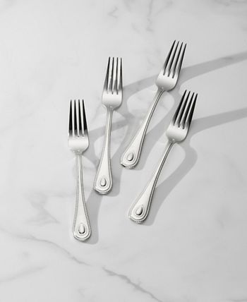 French Perle Dinner Forks, Set Of 4 Lenox French Perle Dinner Forks, Set Of 4 -VilleroyBoch shop