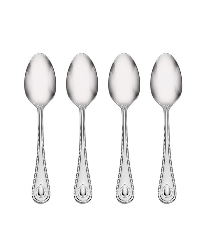 Lenox French Perle Dinner Spoons, Set Of 4 3 Lenox French Perle Dinner Spoons, Set Of 4
