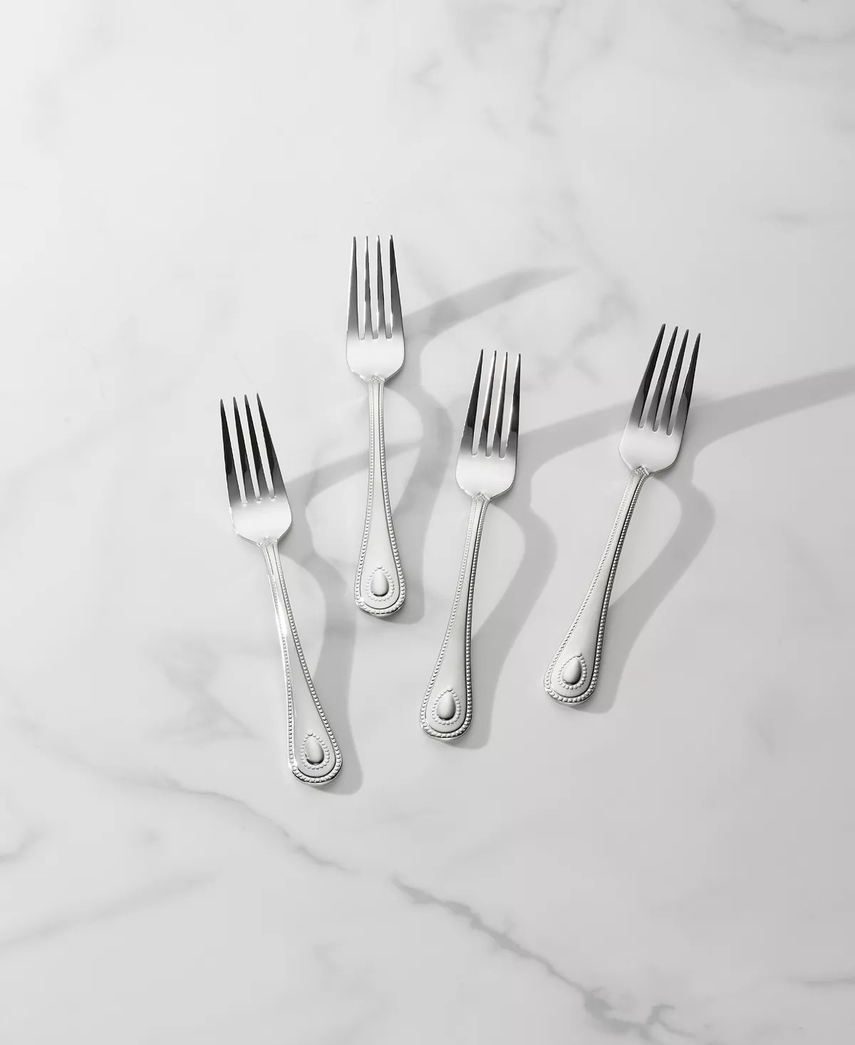 Lenox French Perle Salad Forks, Set Of 4 - Image 2