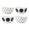 Kate Spade On The Dot Assorted All-Purpose Bowls 4 Piece Set, Service For 4 1 Kate Spade On The Dot Assorted All-Purpose Bowls 4 Piece Set, Service For 4 -VilleroyBoch shop 23602689 fpx