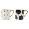 Kate Spade On The Dot Assorted Mugs 2 Piece Set, Service For 2 -VilleroyBoch shop 23602701 fpx