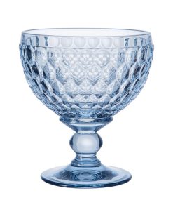 Villeroy & Boch Ston Blue Crystal Dessert Bowl/ Champagne Glass, Set Of 4 3 Villeroy & Boch Ston Blue Crystal Dessert Bowl/ Champagne Glass, Set Of 4 -VilleroyBoch shop 23604283 fpx