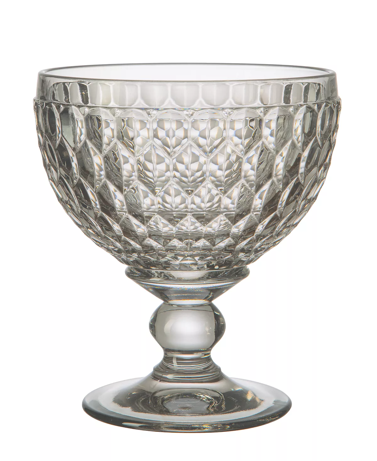 Villeroy & Boch Ston Green Crystal Dessert Bowl/ Champagne Glass, Set Of 4 5 Villeroy & Boch Ston Green Crystal Dessert Bowl/ Champagne Glass, Set Of 4 - Image 3