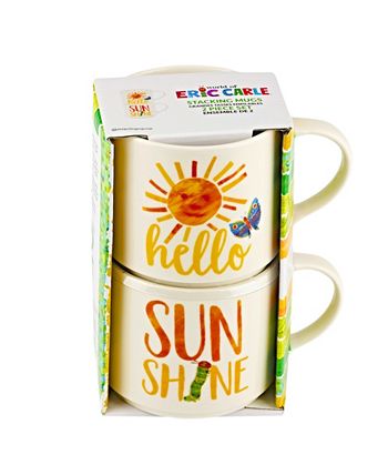 World Of Eric Carle Hello Sunshine 15 Oz Stackable Mugs Set Godinger World Of Eric Carle Hello Sunshine 15 Oz Stackable Mugs Set -VilleroyBoch shop