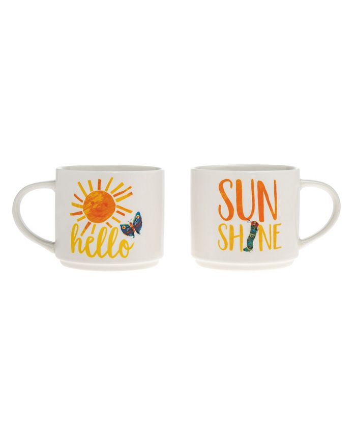World Of Eric Carle Hello Sunshine 15 Oz Stackable Mugs Set Godinger World Of Eric Carle Hello Sunshine 15 Oz Stackable Mugs Set -VilleroyBoch shop