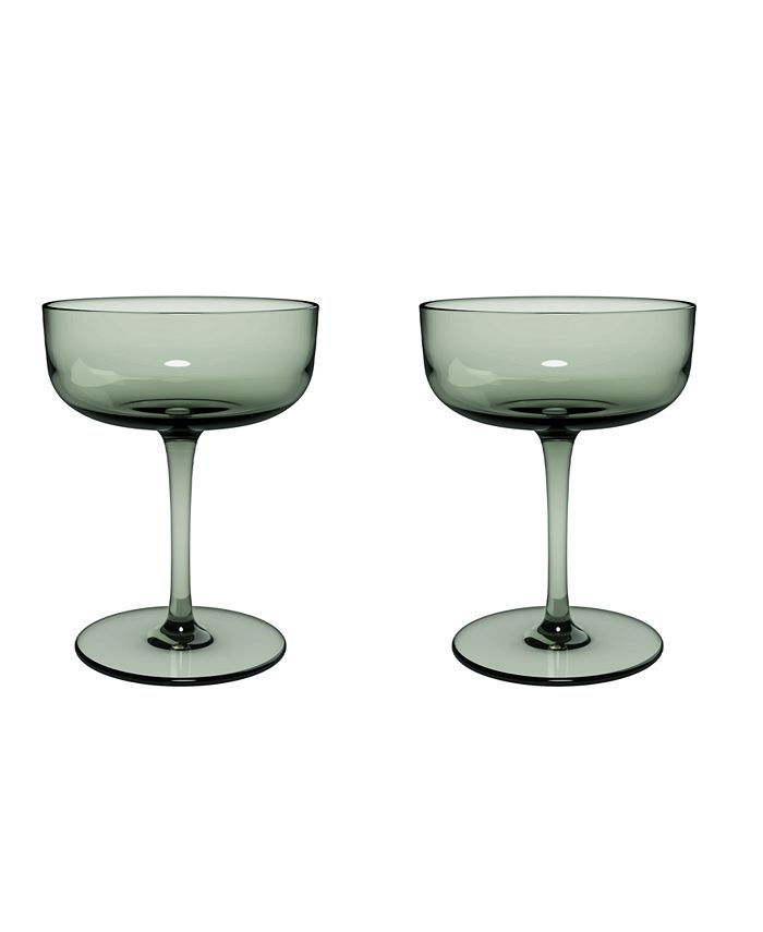 Villeroy & Boch Sage Champagne Glasses, Set Of 2 3 Villeroy & Boch Sage Champagne Glasses, Set Of 2