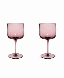 Villeroy & Boch Grape Wine Glasses, Set Of 2