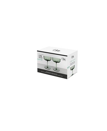 Villeroy & Boch Sage Champagne Glasses, Set Of 2 4 Villeroy & Boch Sage Champagne Glasses, Set Of 2 - Image 2