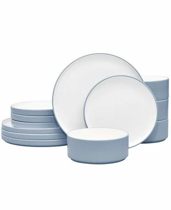 Noritake Colortex Stone 12-Pc. Dinnerware Set, Service For 4 - Image 8