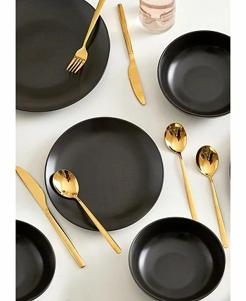 Euro Ceramica Ssential 12 Piece Dinnerware Set, Service For 4 - Image 6