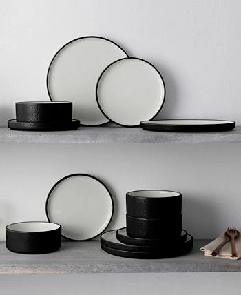 Noritake Colortex Stone 12-Pc. Dinnerware Set, Service For 4 - Image 3