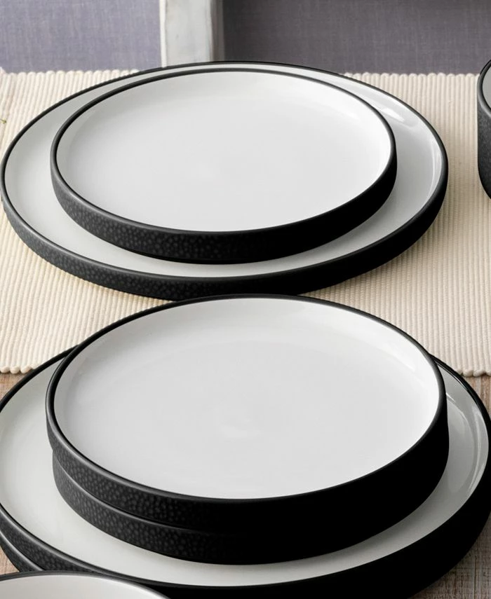 Noritake Colortex Stone Stax Salad Plates, Set Of 4 - Image 4