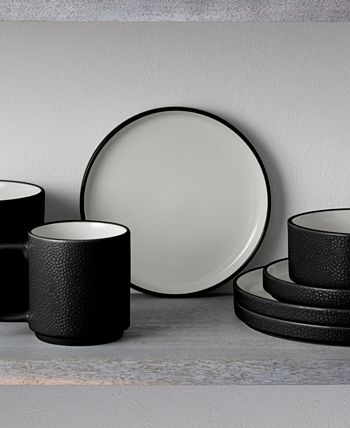 Colortex Stone Stax Salad Plates, Set Of 4 Noritake Colortex Stone Stax Salad Plates, Set Of 4 -VilleroyBoch shop