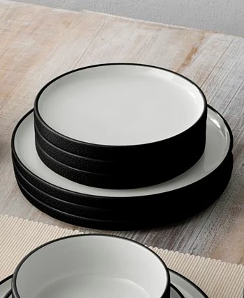 Noritake Colortex Stone Stax Dinner Plates, Set Of 4 - Image 5