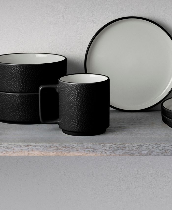 Colortex Stone Stax Mugs, Set Of 4 Noritake Colortex Stone Stax Mugs, Set Of 4 -VilleroyBoch shop