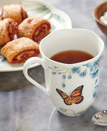 Lenox Dinnerware, Butterfly Meadow Blue 4 Piece Place Setting - Image 6