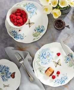 Lenox Dinnerware, Butterfly Meadow Blue 4 Piece Place Setting -VilleroyBoch shop 23825538 fpx