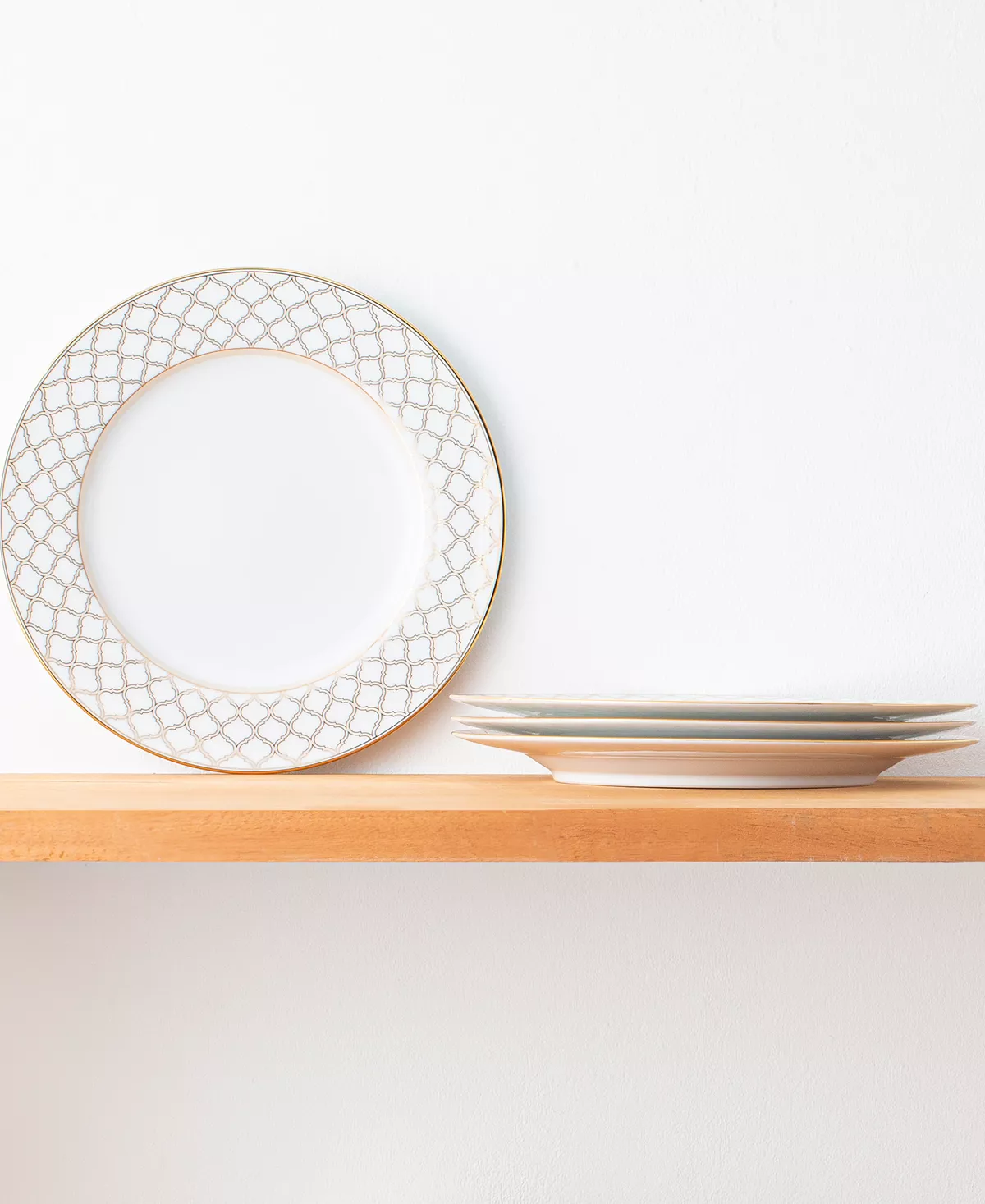 Noritake Eternal Palace Gold Set Of 4 Dinner Plates, 10-1/2 - Image 6