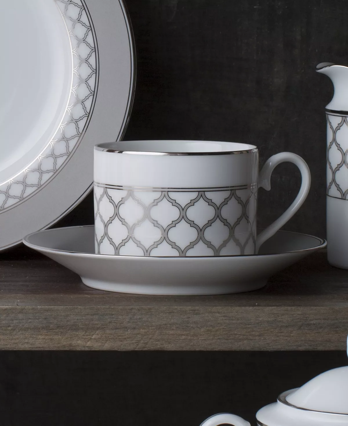 Noritake Eternal Palace Set Of 4 Cups, 8-1/2 OZ - Image 6